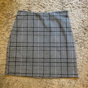 H&M plaid skirt!